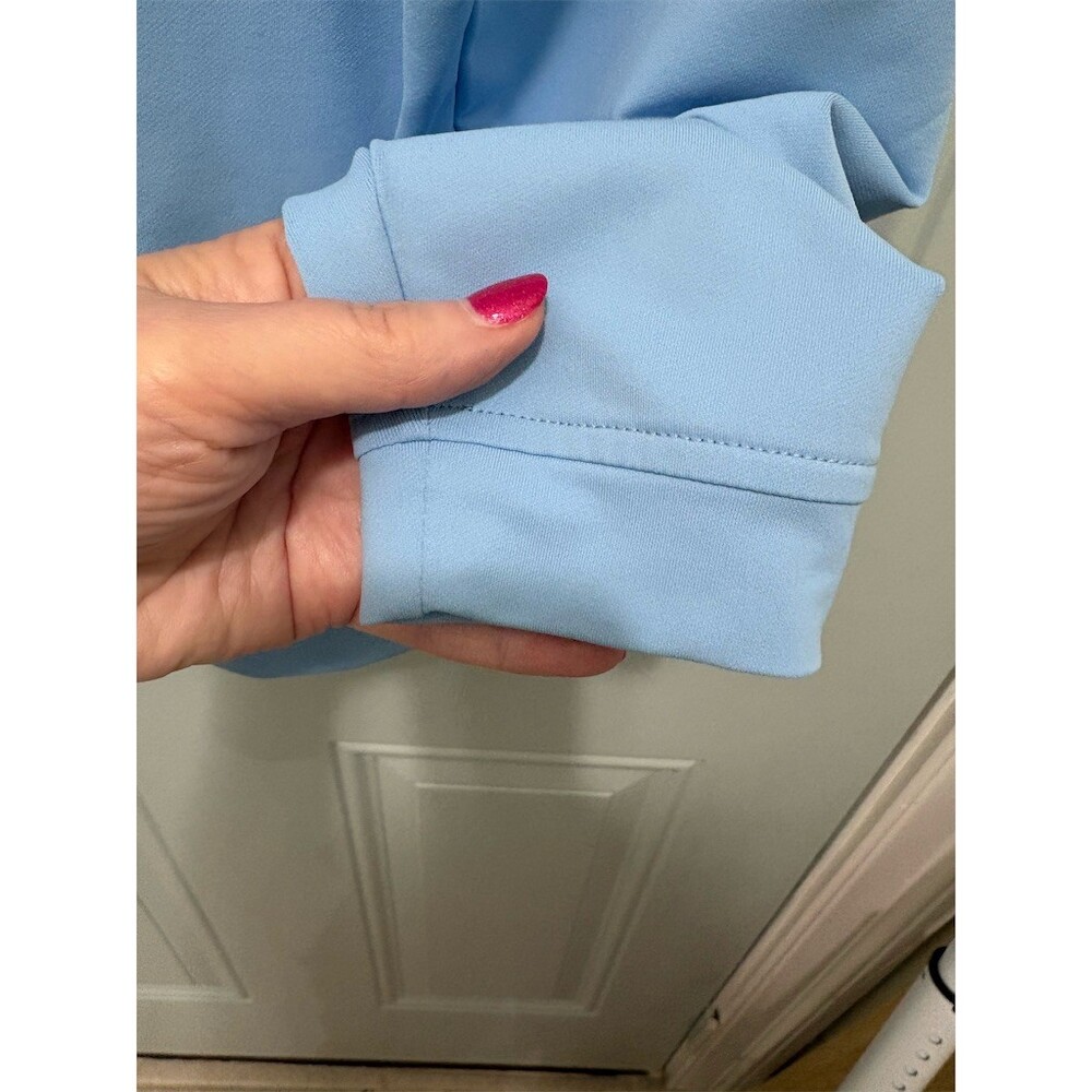 Peter Millar Men's Quarter Zip Performance Pullover Blue Ryan Homes Logo L - Picture 6 of 11